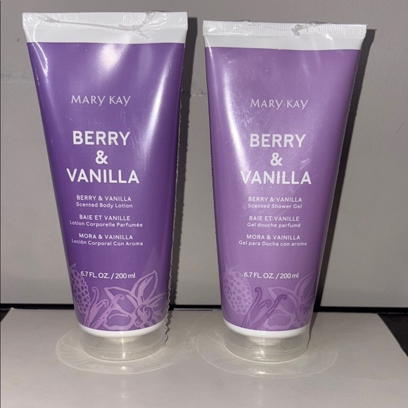 Mary Kay Other - Mary Kay Purple Body Wash Berry‎ & Vanilla
